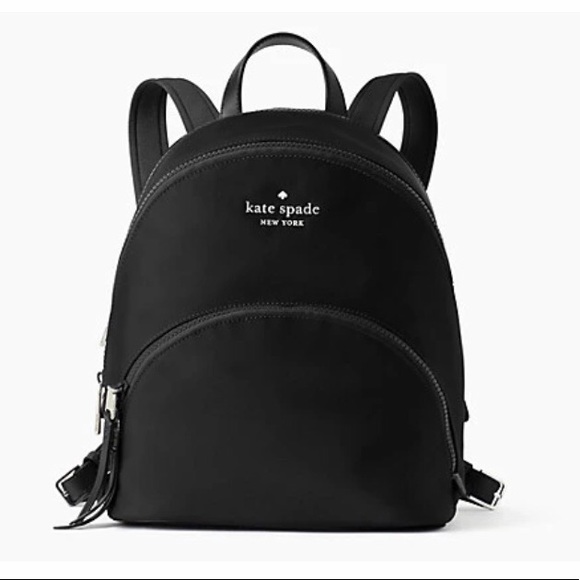 NWT Kate Spade Karissa Nylon Backpack, Black main image 8